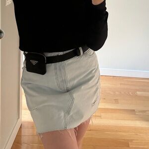 Zara Denim Mini Skirt